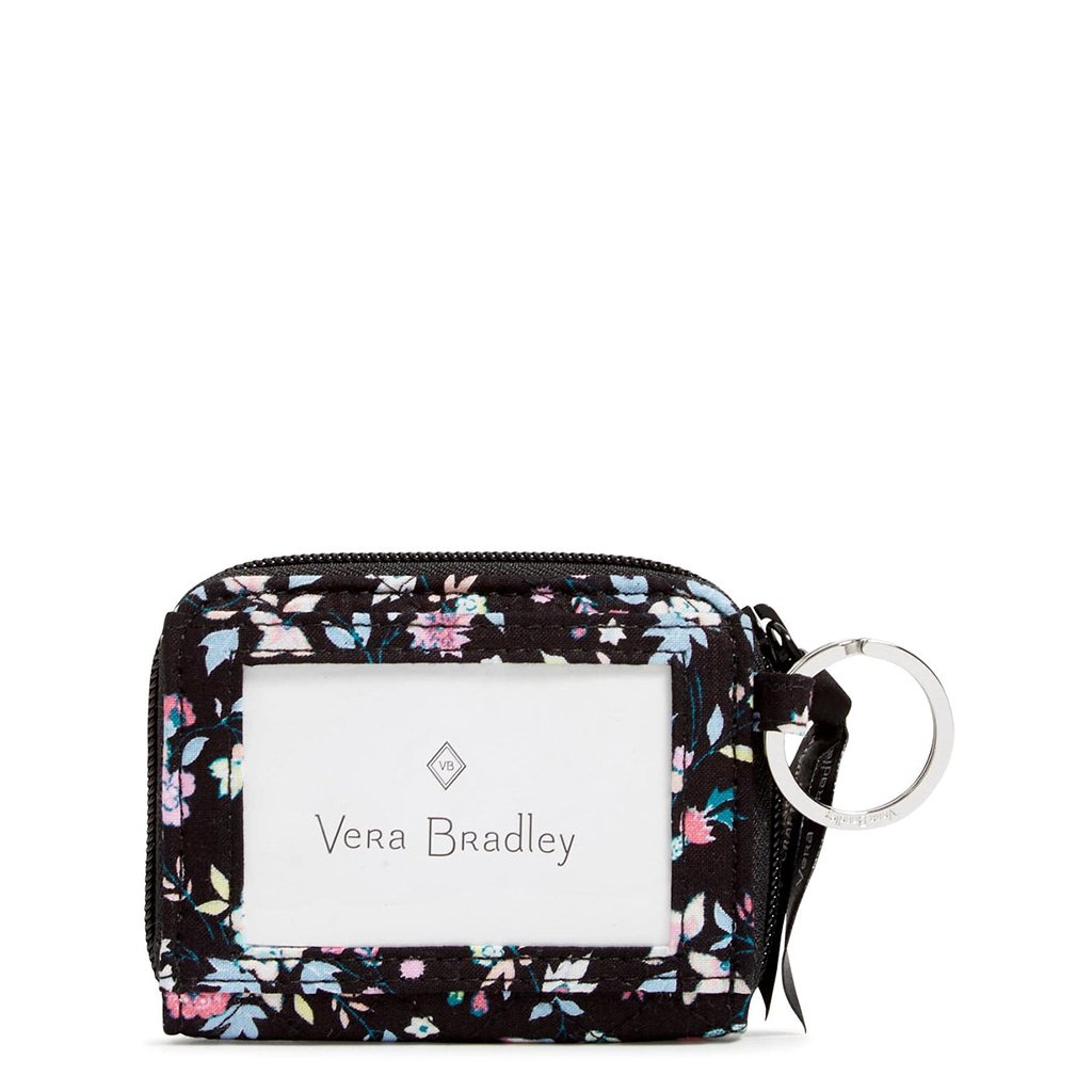 Vera Bradley  RFID Petite Zip-Around Wallet in Botanical Ditsy