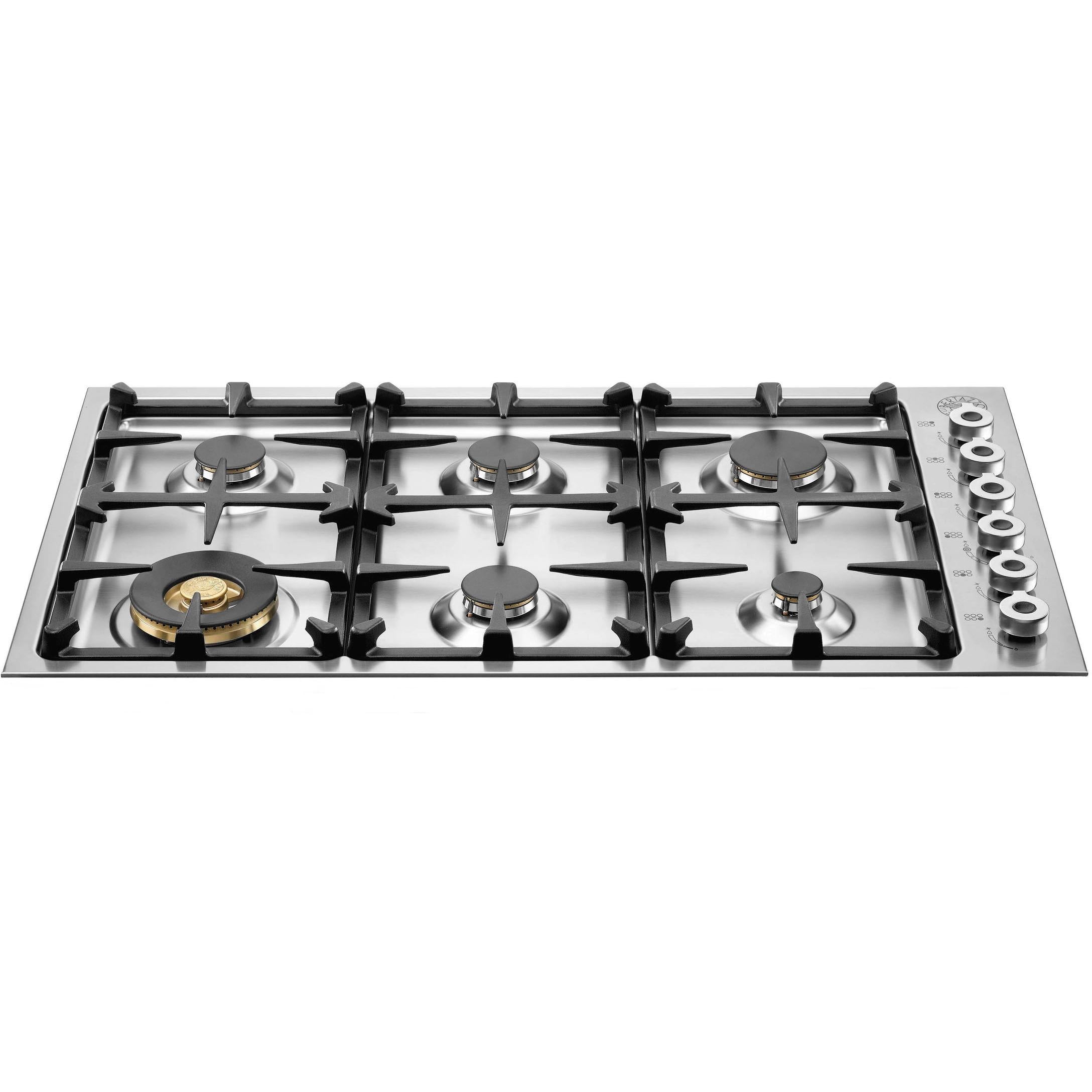 Bertazzoni 36-inch Built-In Gas Cooktop QB36600X