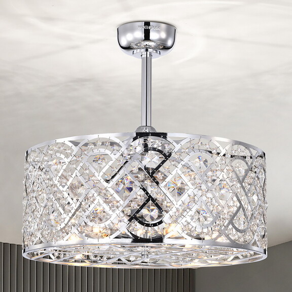 Warehouse of Tiffany DW01W39CR Alexia 24 in. 6 Lig...