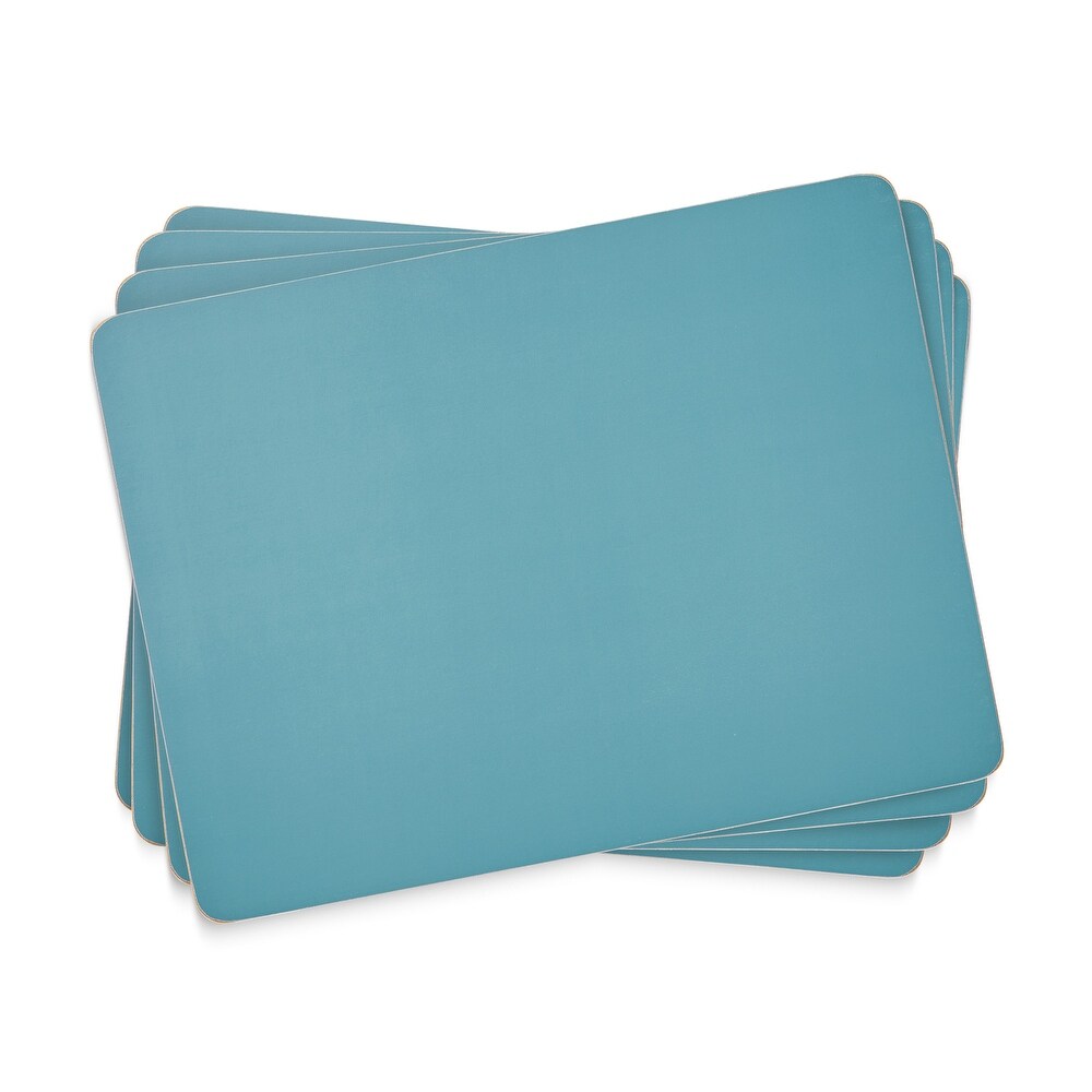 Pimpernel Azure Placemats Set of 4   15.7 inches x 11.7 each