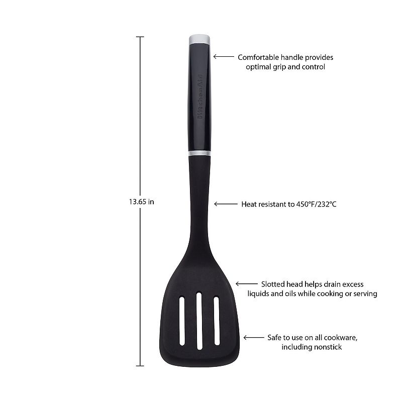 KitchenAid Nylon Slotted Turner