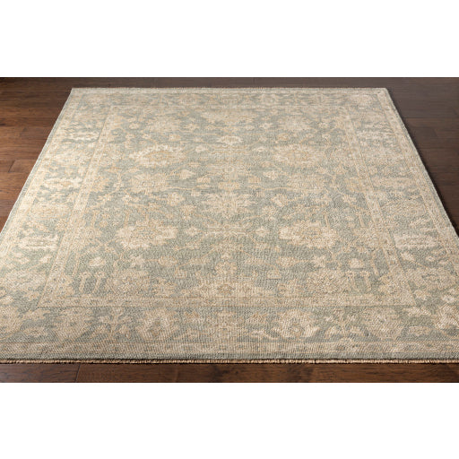 Reign NZ Traditional Wool Dark Green Rug