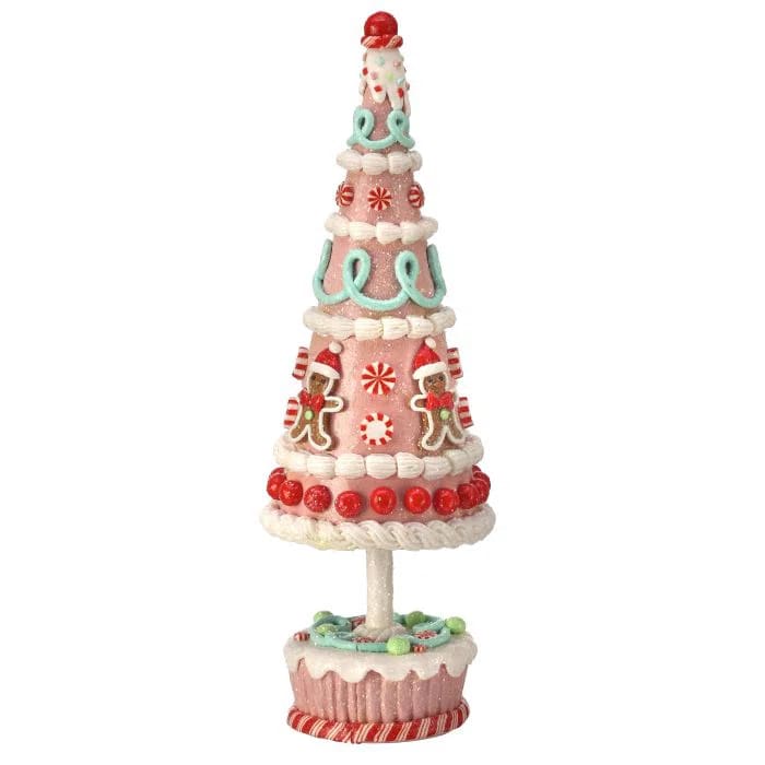 13 Ice Cream Cone Gingerbread Candy Tree