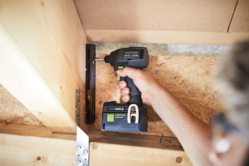 Cordless Impact Driver TID 18 HPC 4， 0 I-Plus US ;