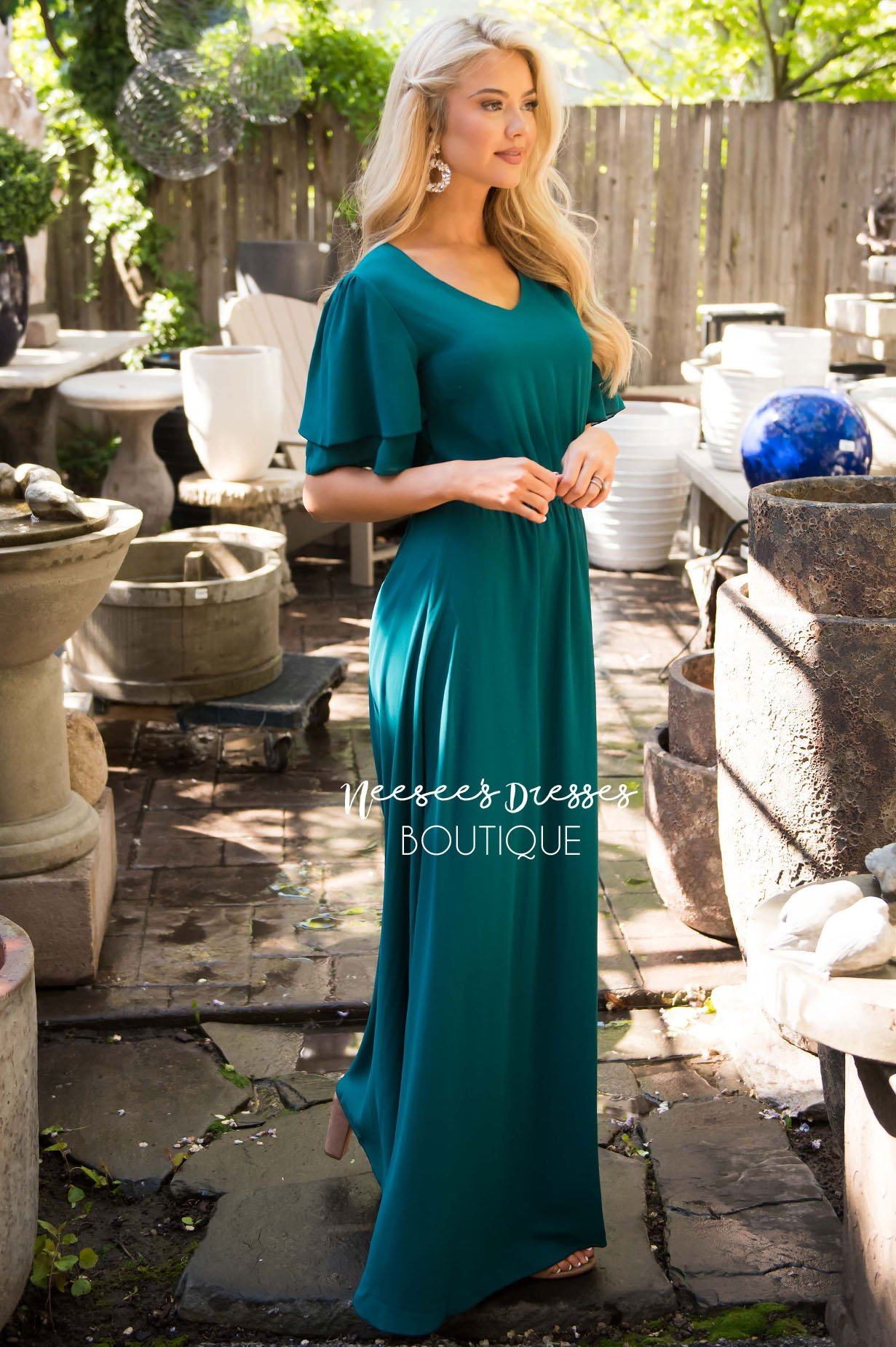 The Chloe Chiffon Maxi Dress