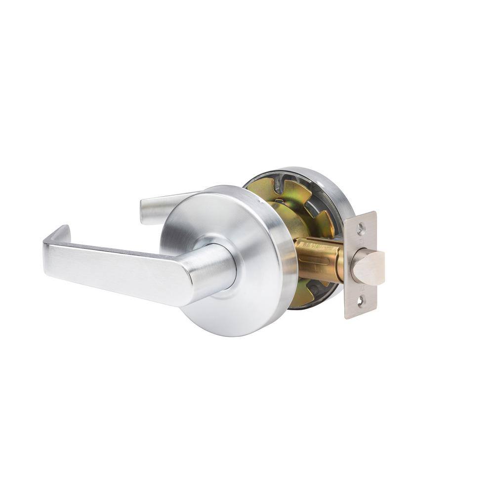 Taco LSV Saturn Standard Duty Brushed Chrome Grade 2 Commercial Cylindrical Passage HallCloset Door Handle DL-LSV10-US26D