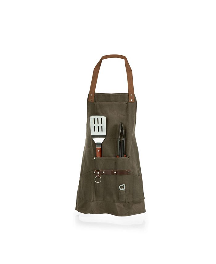 Oniva Legacyandreg by Picnic Time BBQ Apron with Tools Bottle Opener