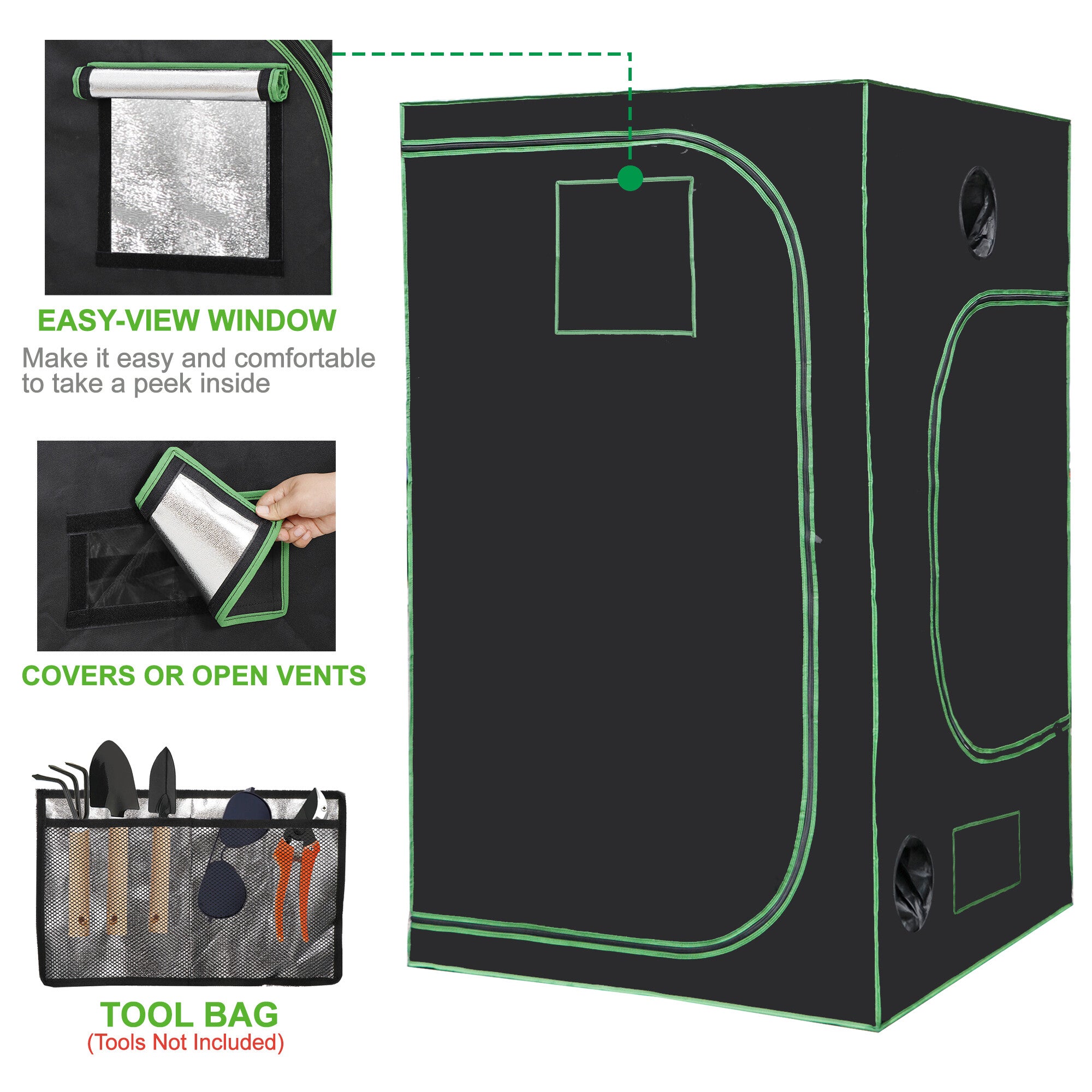 ZENSTYLE Hydroponic Grow Tent 48