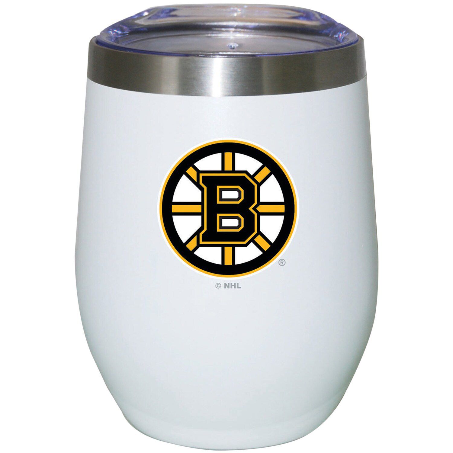 Boston Bruins 12oz. Logo Stemless Tumbler