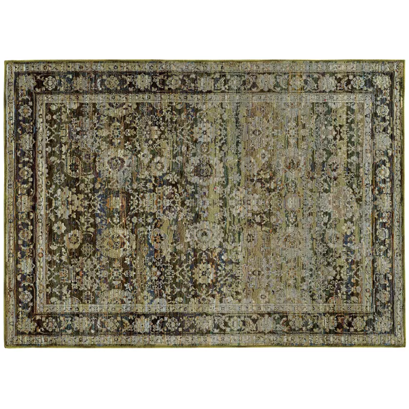 StyleHaven Alexander Faded Classic Border Floral Rug