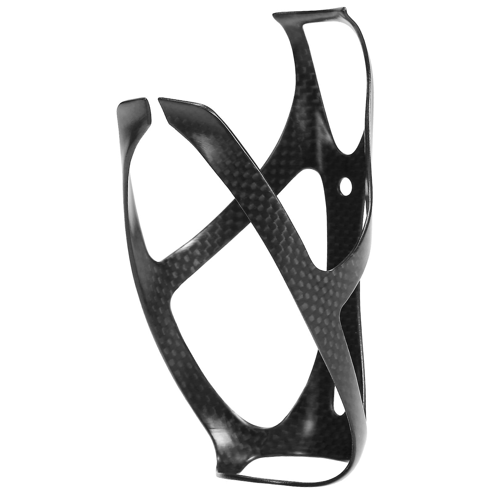 Bike Water Bottle Holder Carbon Fiber Drinking Kettle Cage Lightweight Bicycle Water Bottle Mount Gloss Or Matte Bottle Brackets For Road And Mountain