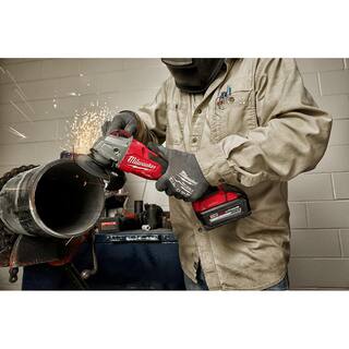 MW M18 FUEL 18V Lithium-Ion Brushless Cordless 4-12 in.5 in. Braking Grinder with Slide Switch (Tool-Only) 2883-20