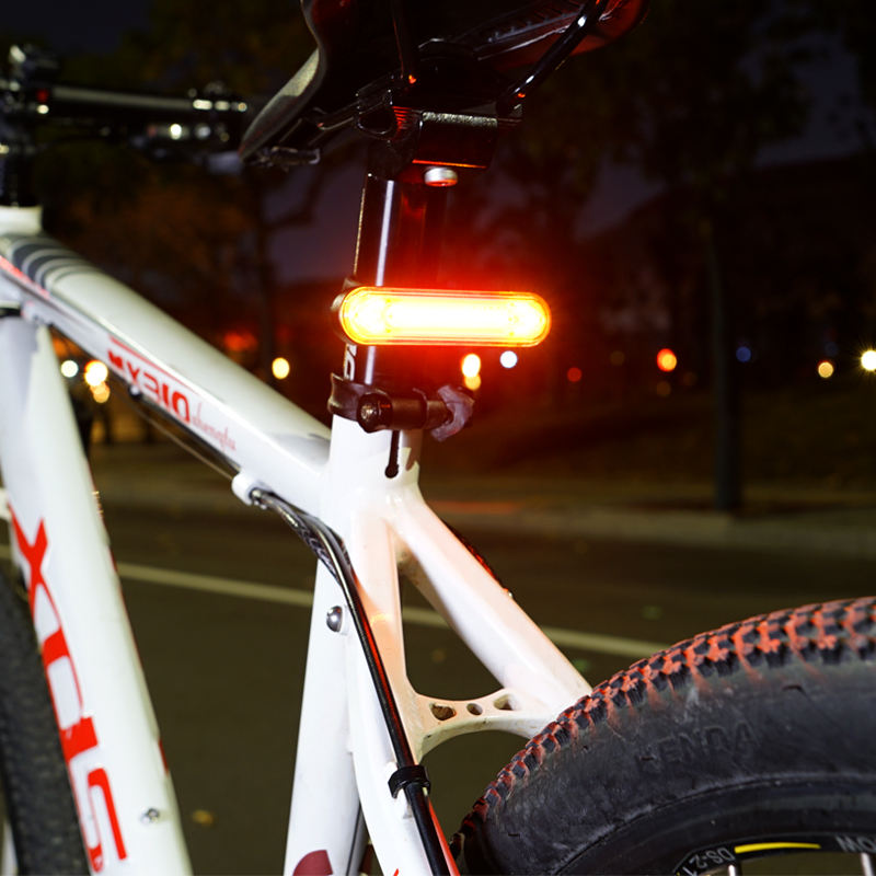 Bicycle Steering Tail Light Wireless Remote Control Cycling Light Usb Rechargeable Bike Accessories Set Night Riding Equipment