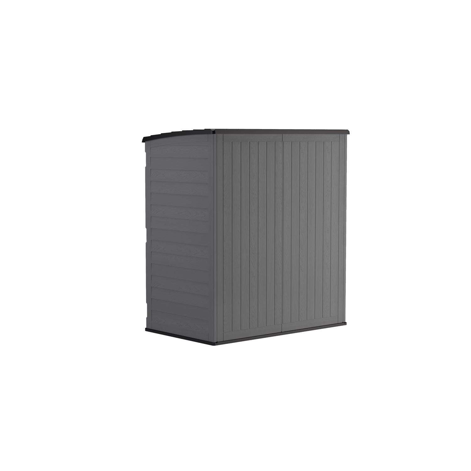 Suncast 5 ft. x 3 ft. Resin Vertical Pent Storage Shed with Floor Kit