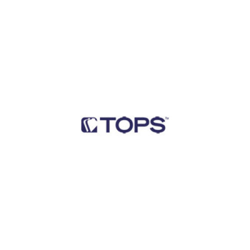 TOPS Docket Ruled Perforated Pads， Narrow Rule， 5 x 8， Canary， 50 Sheets， 12/Pack (63350)