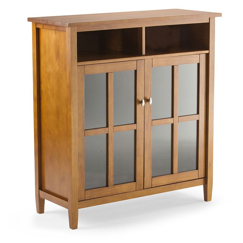 Simpli Home Warm Shaker Storage and Entertainment Cabinet