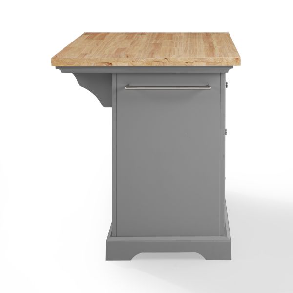 Julia Wood Top Kitchen Island