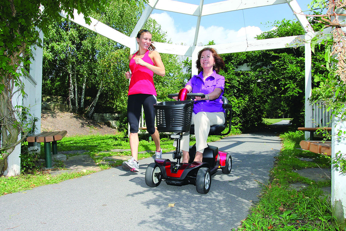 Pride Go-Go Sport 4-Wheel Scooter with Available Extended Warranty