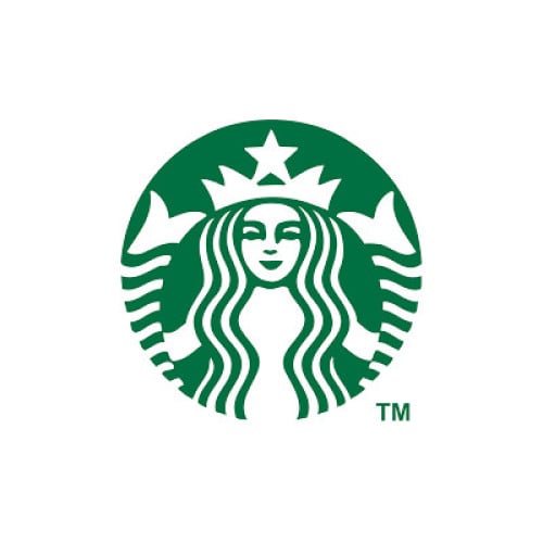 Hot Cups， 12 oz， White with Green Starbucks Logo， 1，000/Carton (11098806)