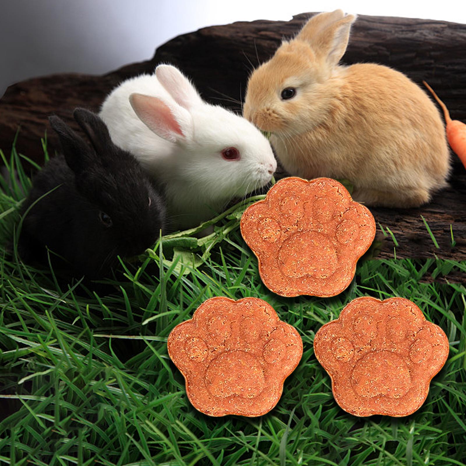 3 Pieces Hamste Chew Toys Chew Sticks Natural Carrot Molar Toys Pet Grinding Toys for Groundhog Squirrels Chinchilla Parrot Guinea Pig Cat Claw Pie