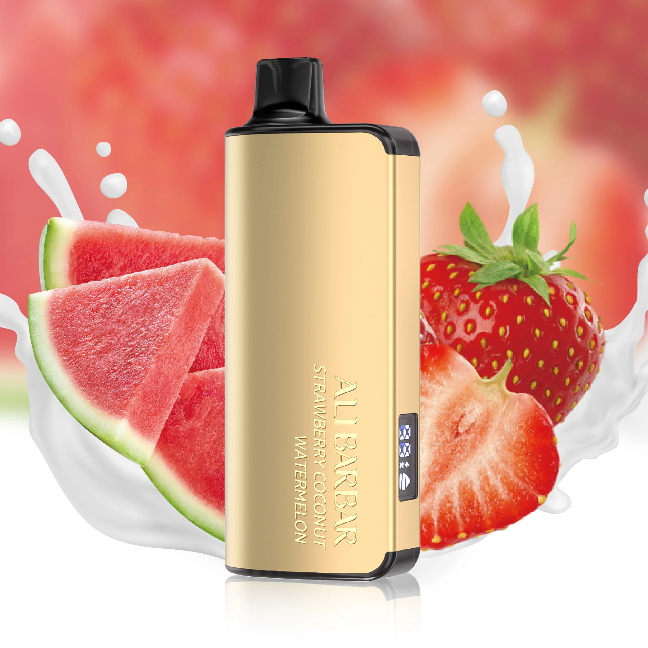 🍓🥥🍉 Alibarbar Ingot 9000 – Strawberry Coconut Watermelon