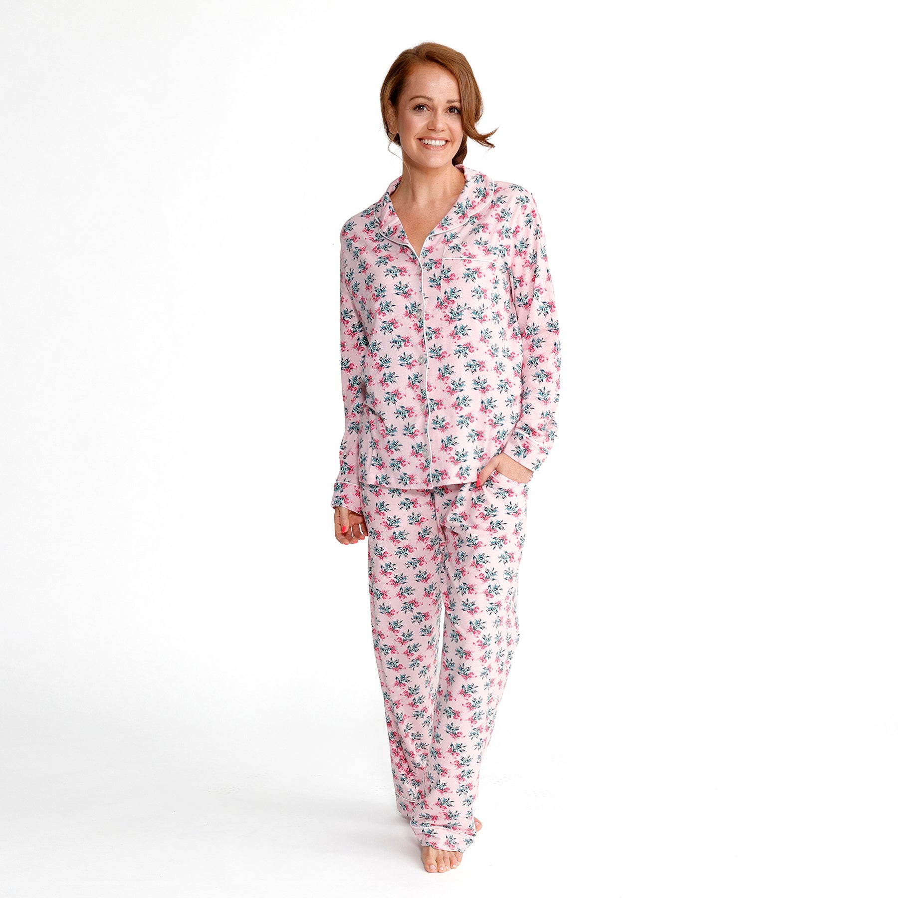 Long-Sleeved Pajama Set