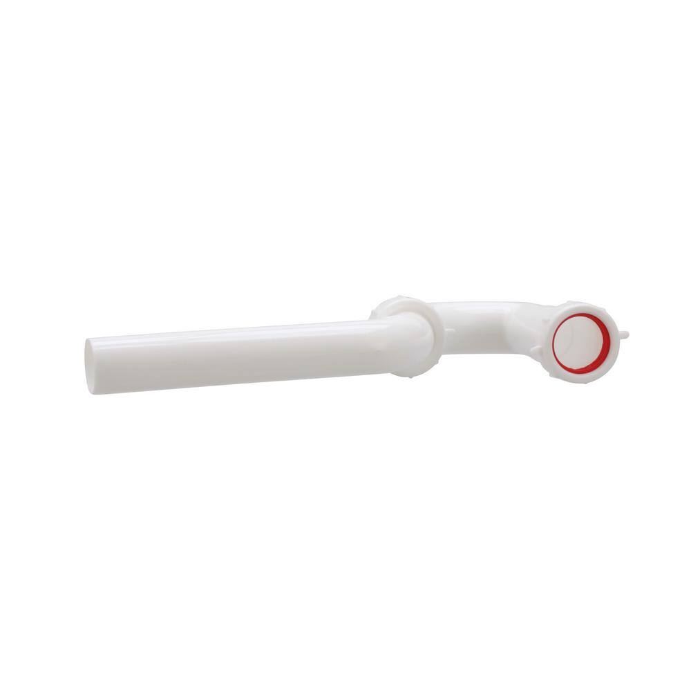 Oatey 1-14 in. White Plastic Sink Drain P- Trap HDC9700B