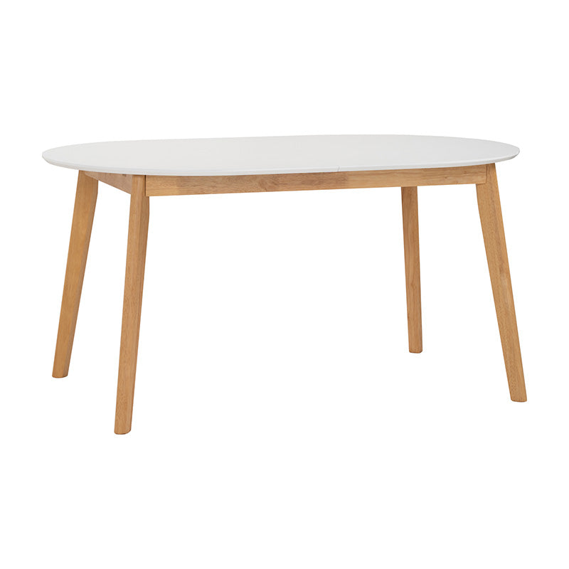 WERNER Extendable Dining Table 150-195cm  - Natural & White