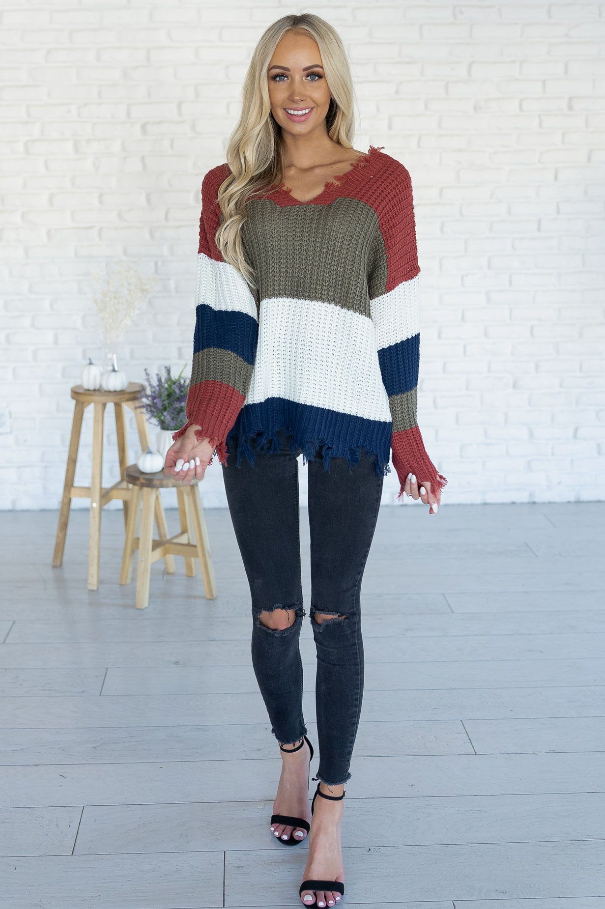 In The Zone Modest Sweater