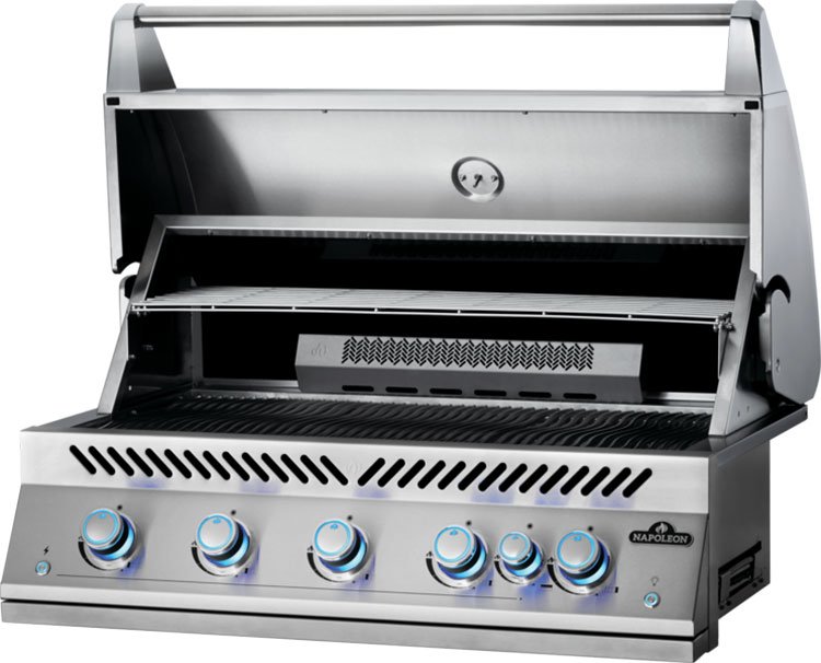 Napoleon 700 Series 38 RB Stainless Steel Built-In Natural Gas Grill With Infrared Rear Burner