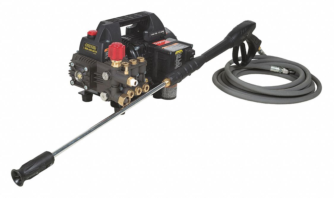 Dayton Pressure Washer,Light Duty,1400 psi  GC-1400-0DEH