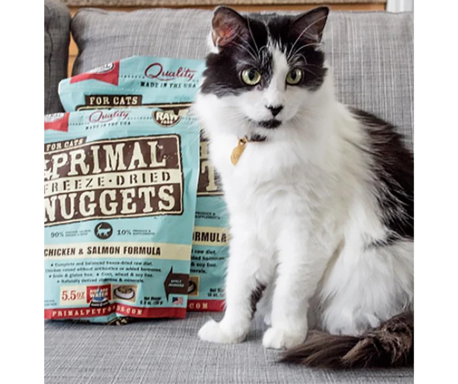 Primal Pet Foods Inc - All Cat Breeds， All Life Stages Raw， Freeze-Dri