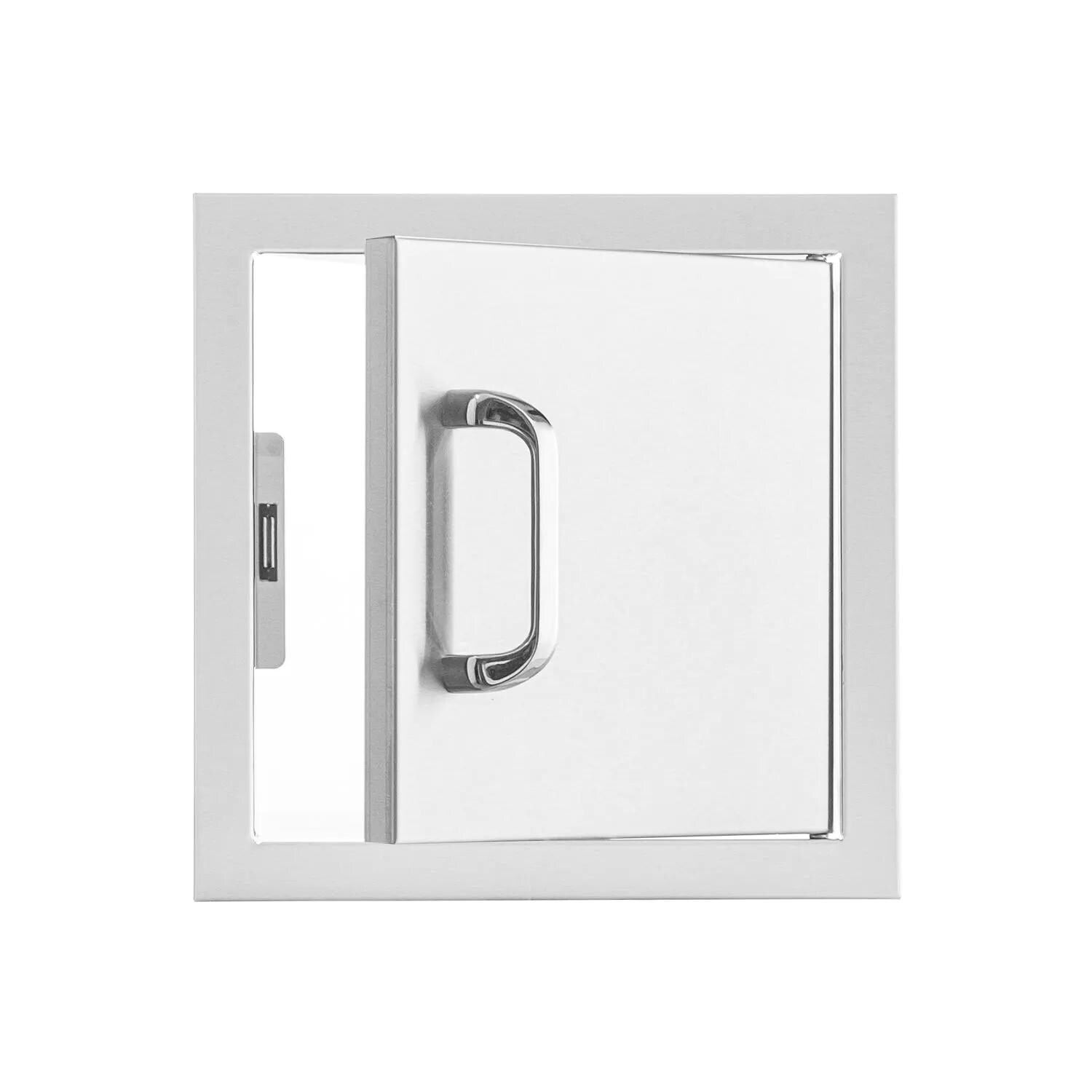 Signature 12-Inch Stainless Steel Reversible Single Access Door