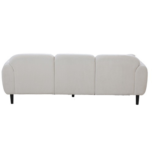 83.9 Mid Century 3 Seater Couch Velveteen Sofa fo...