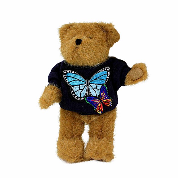 Enesco Archie One Plush Bear 8 Inches Jointed Tan Dressed Sb000017 Fabric Brown