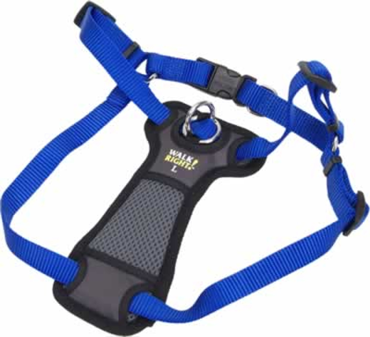 Coastal Pet Walk Right Padded Front Dog Harness Blue