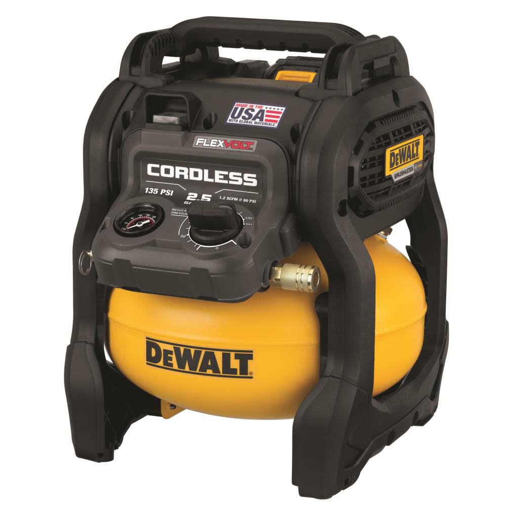 DEWALT 60V MAX* 2.5 Gal Cordless Air Compressor Kit DCC2560T1 from DEWALT