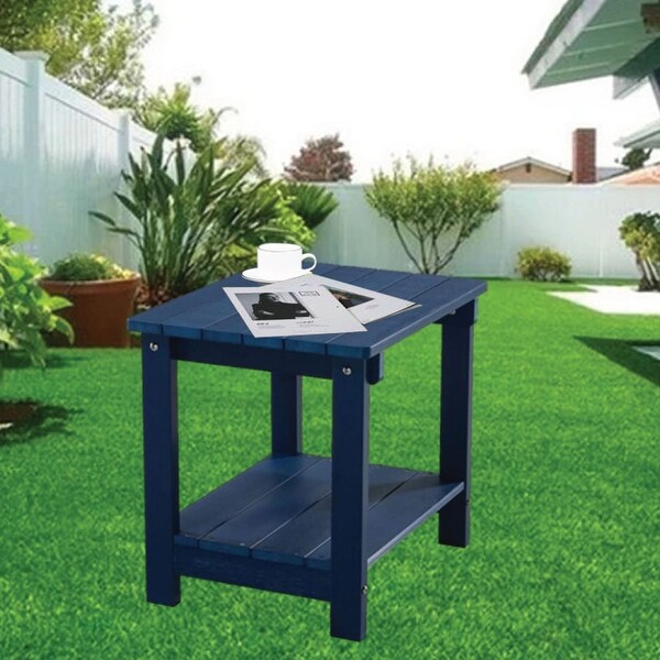 Panama Plastic Wood End Table