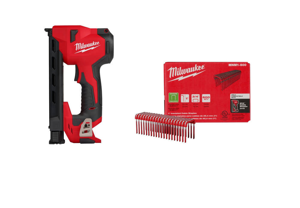 Milwaukee M12 Cable Stapler Bare Tool with 1