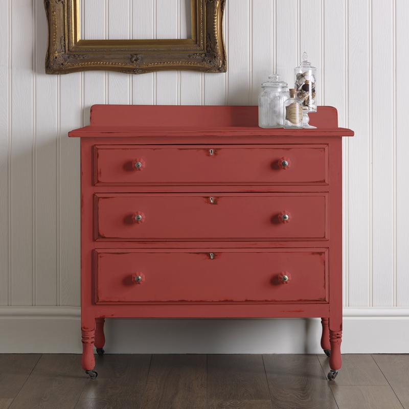 CHALK PAINT FARM RED 1QT