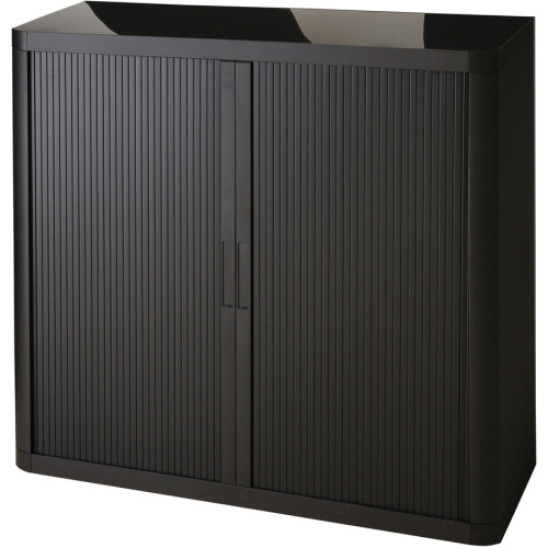 Paperflow Door Kit with Cabinet Sides for easyOffice 41 and 80 Black Storage Cabinet Top， Back Base and Shelves (366014192357)