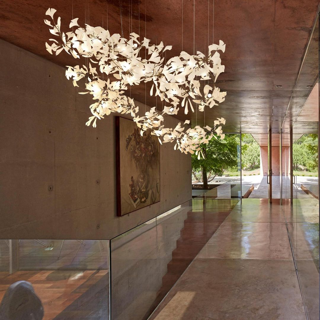 Gingko Leaves Chandelier