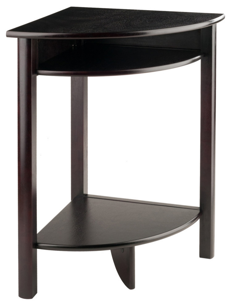 Liso Corner Table Cube Storage Shelf   Transitional   Side Tables And End Tables   by Sideboards and Things  Houzz