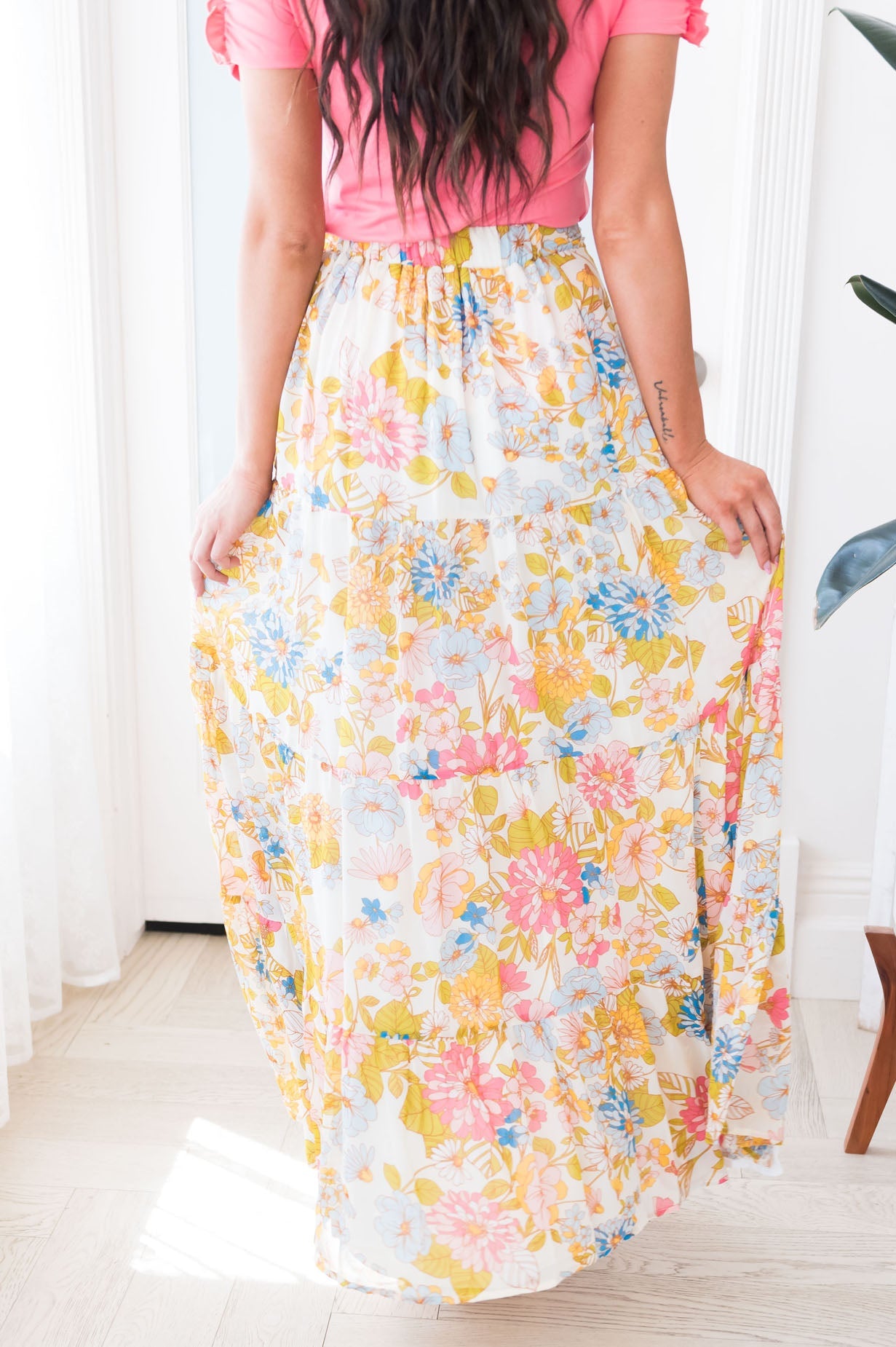 Boho Beauty Modest Maxi Skirt