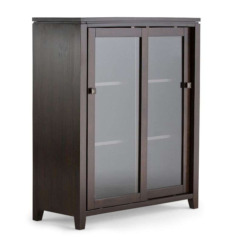 Simpli Home Cosmopolitan Contemporary Medium Storage Cabinet