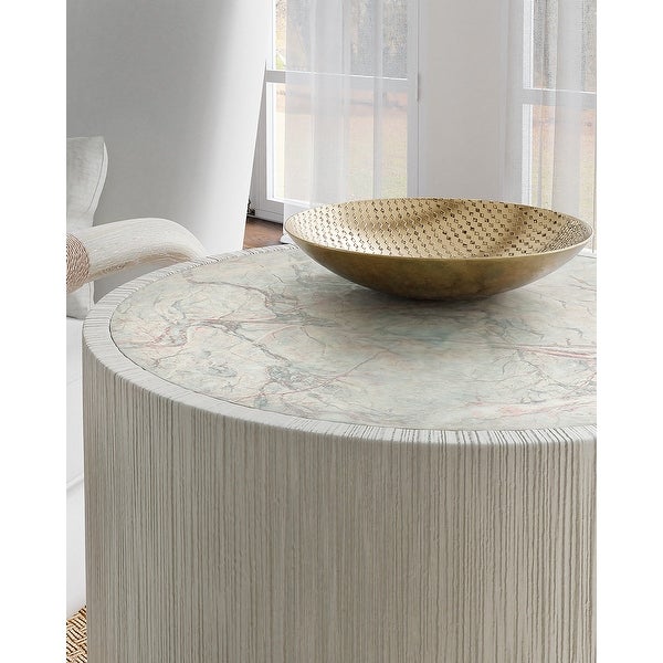 Serenity Swale Round Side Table - 22