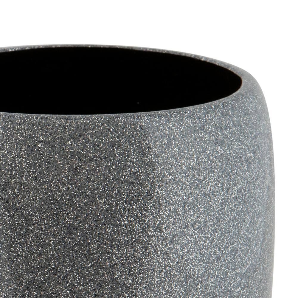 Elle Decor Eclat Glitter Waste Bin in Grey EL-44284-GREY