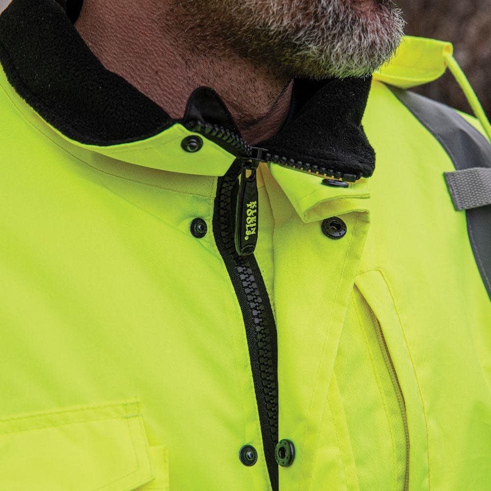 Klein Tools High Visibility Bomber Jacket XXL 60501 from Klein Tools