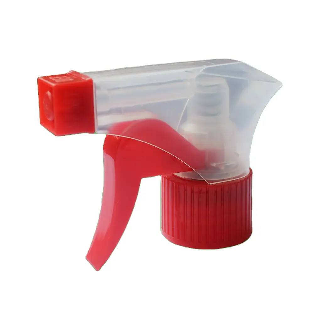 Factory Wholesale Produced Ribbed Screw Closure Hand Operate Plastic Spray Cap Dispensing Trigger Sprayer 28/410