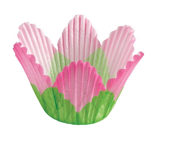 Wilton 415 1375 Pink Petal Cupcake Liners  24 Coun...